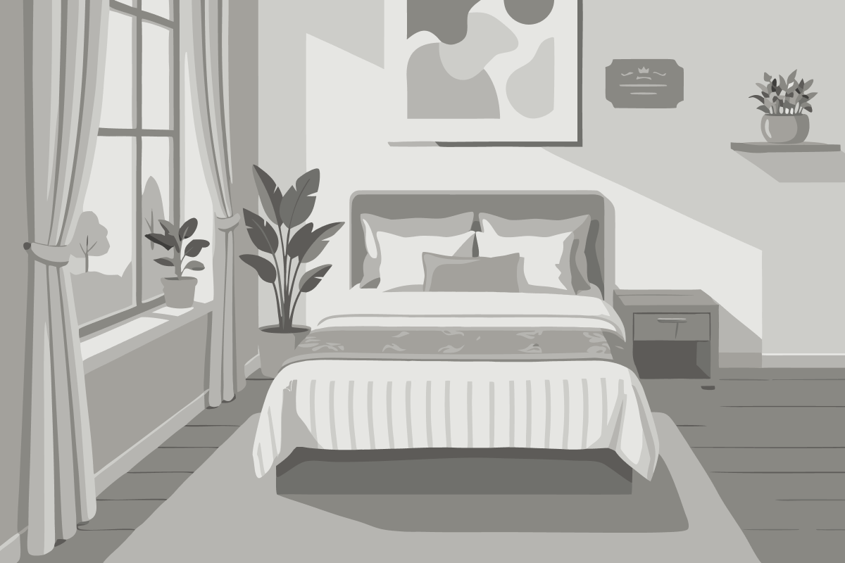 Chambre Lit Queen-Size Deluxe